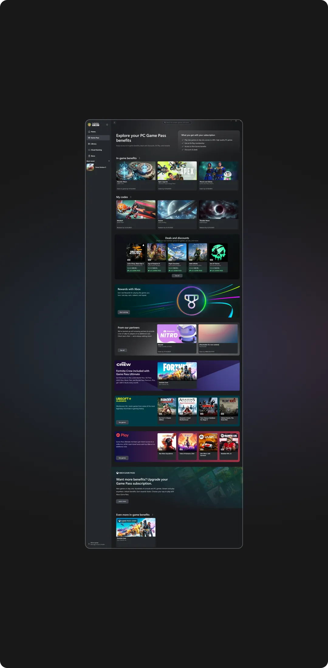 PC Game Pass subscriber